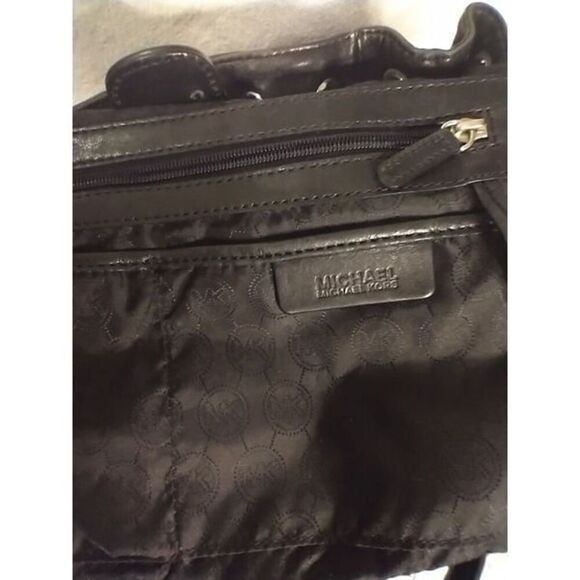 Michael Kors Black Leather Purse *USED* - Picture 8 of 10